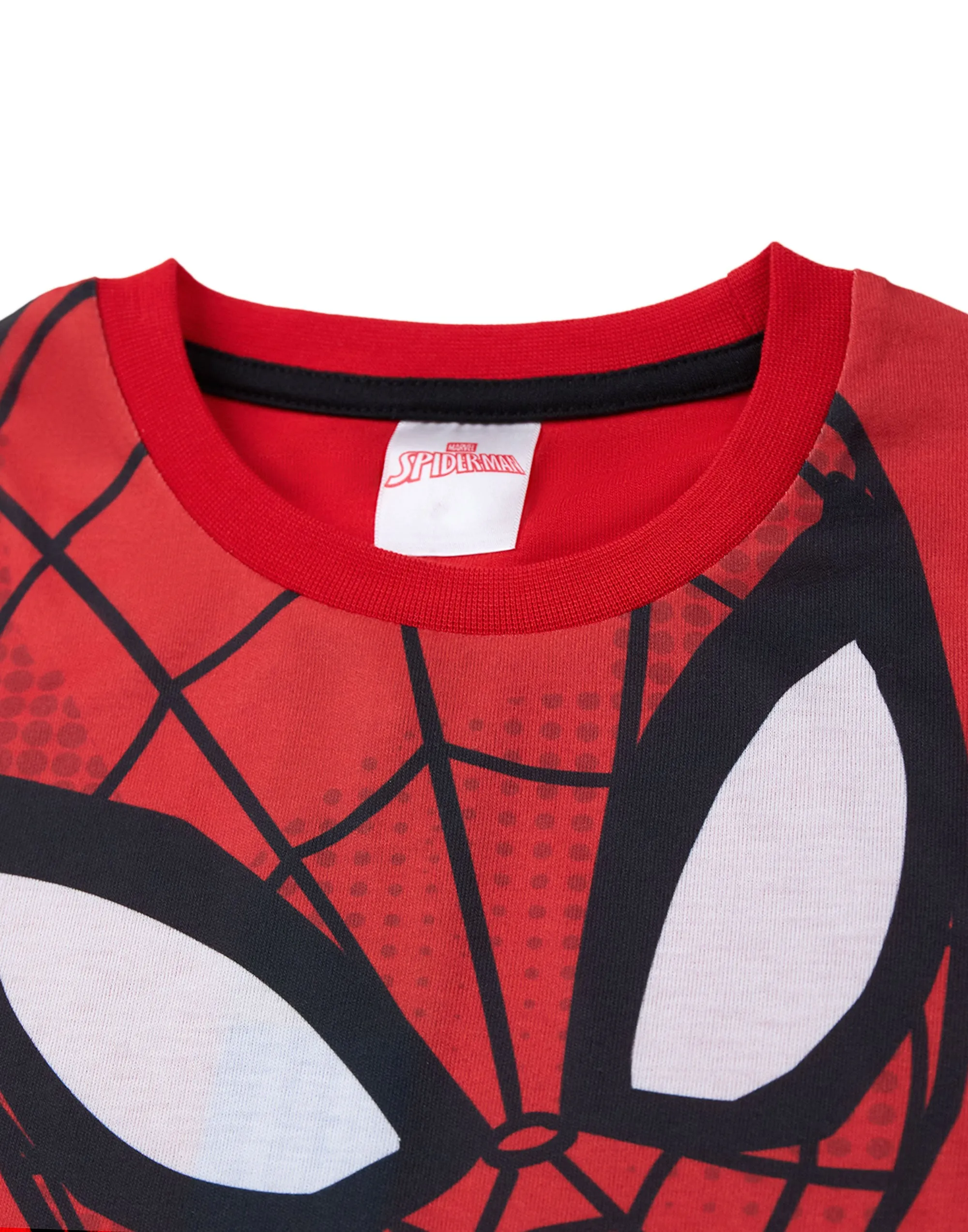 Marvel Spider-Man Boys Short Sleeve Short Leg Pyjama Set