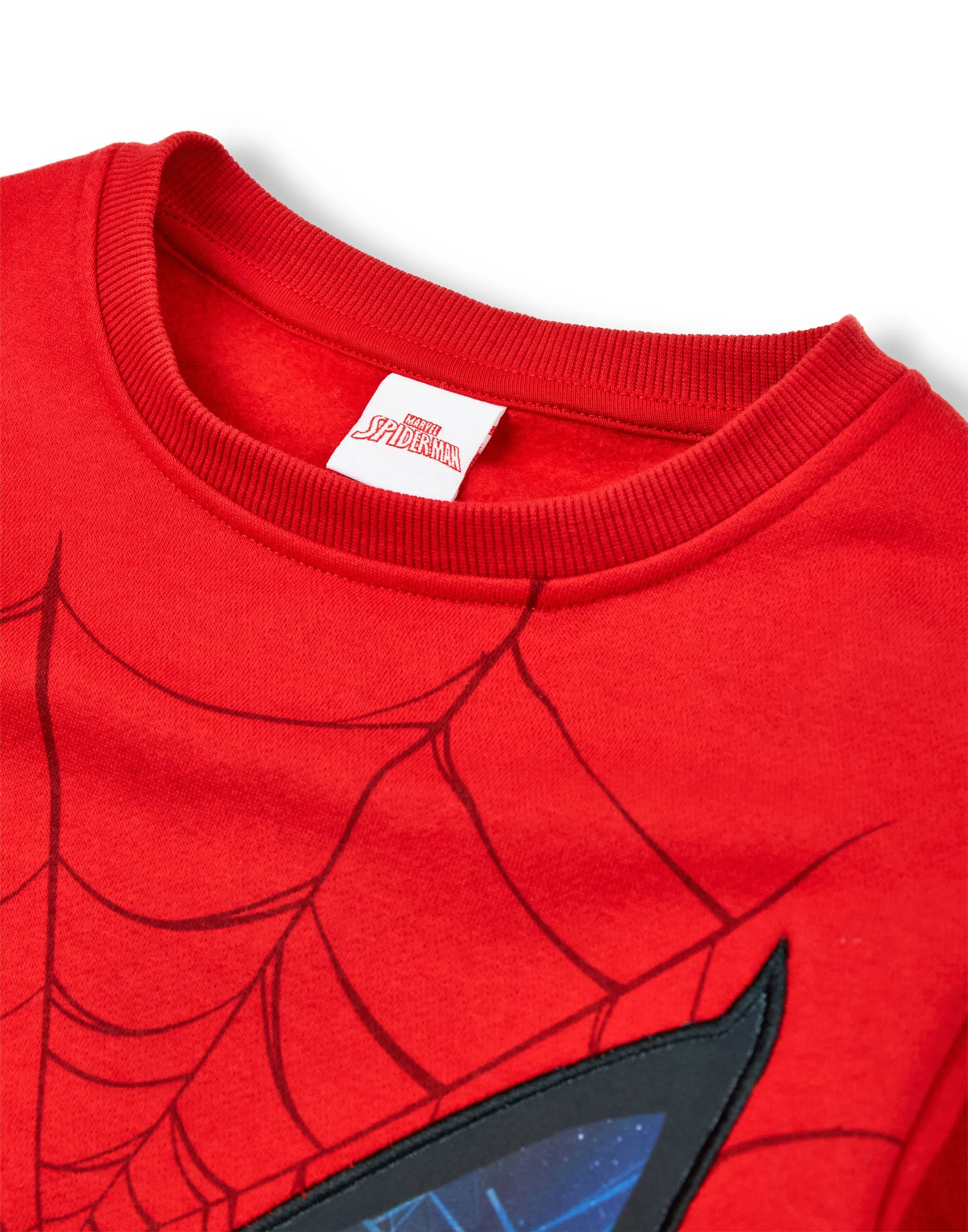 Marvel Spiderman Web & Eyes Boys Sweatshirt