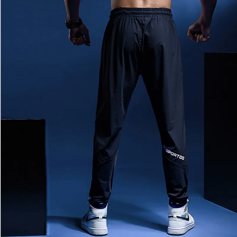 Men Sport Pants Long Running Pants Fitness Gym Tights Men Workout Trousers Sports Leggings Quick Dry Jogging Pants Men