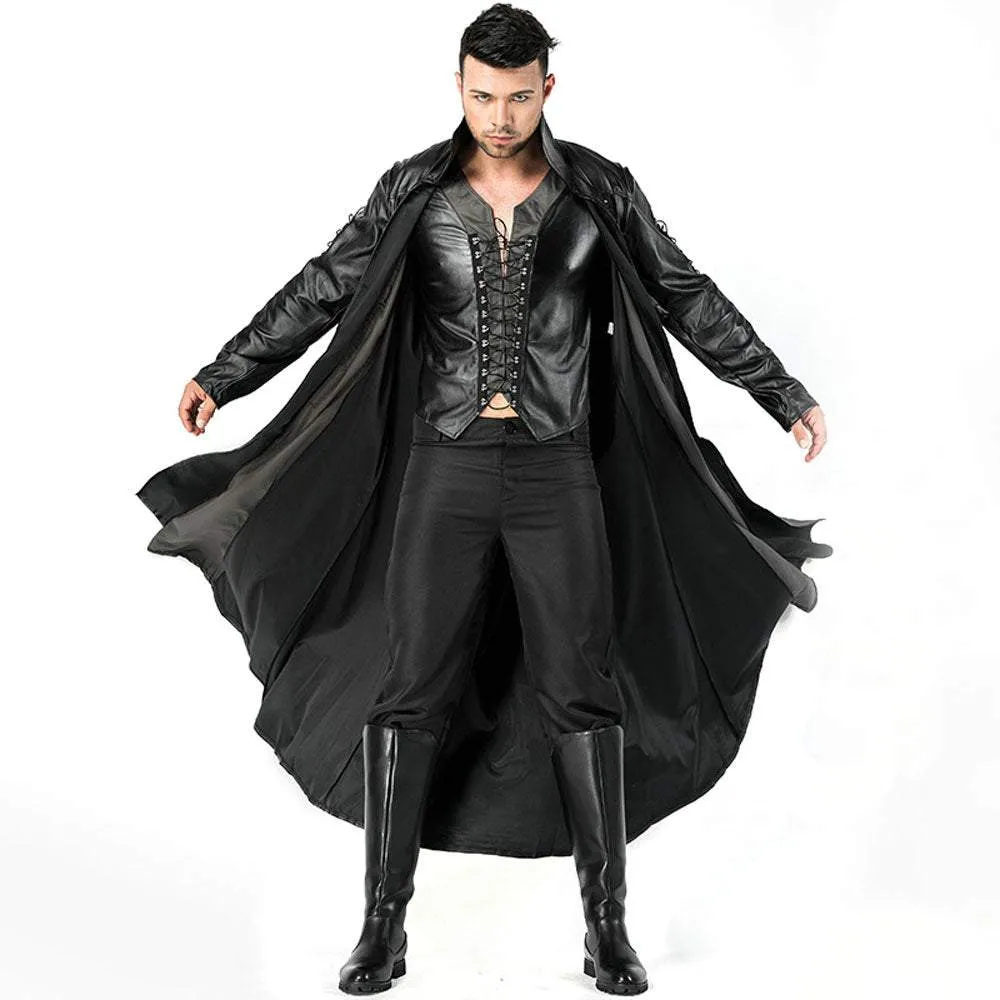 Men Vampire Cosplay Costume for Halloween Party Stage Performance