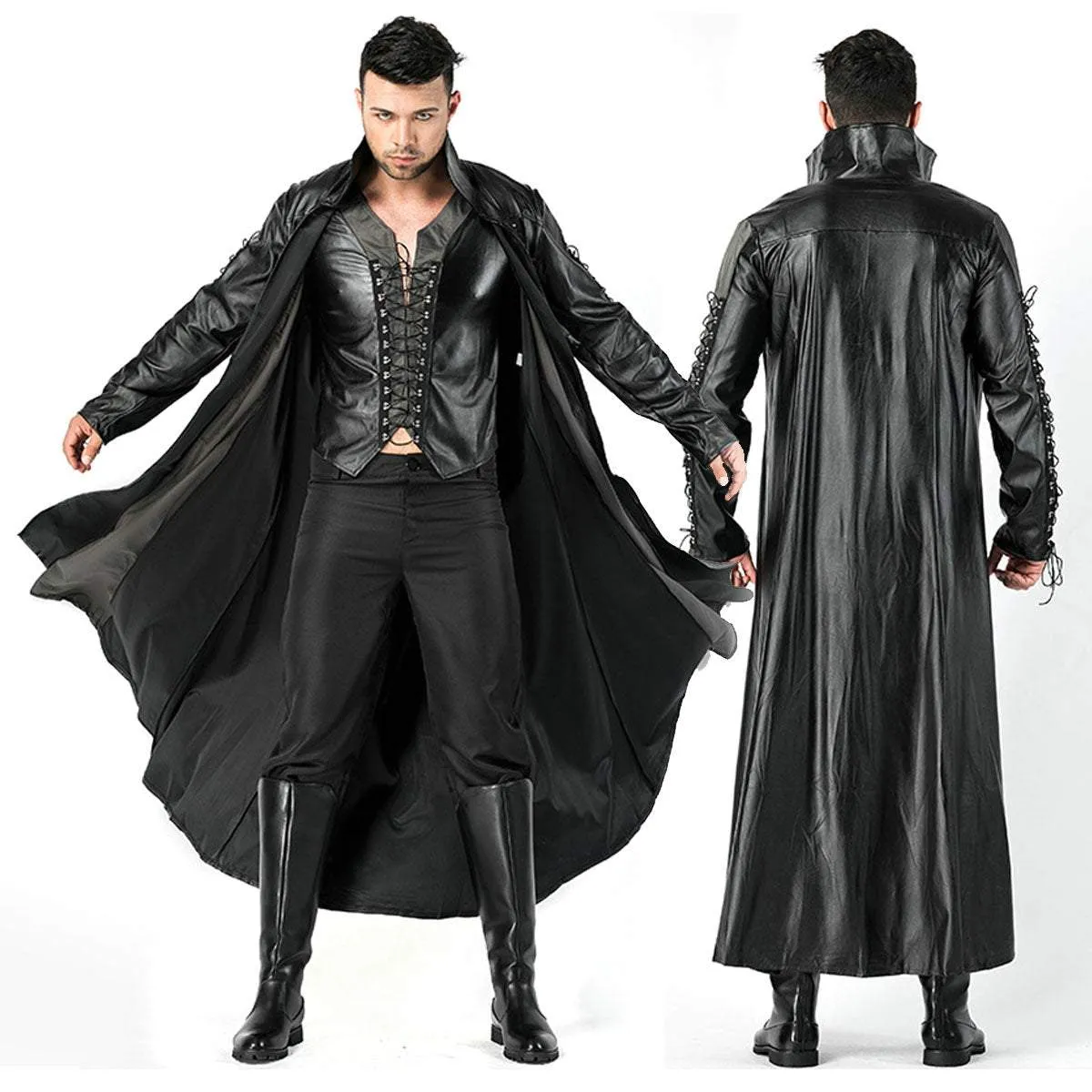 Men Vampire Cosplay Costume for Halloween Party Stage Performance