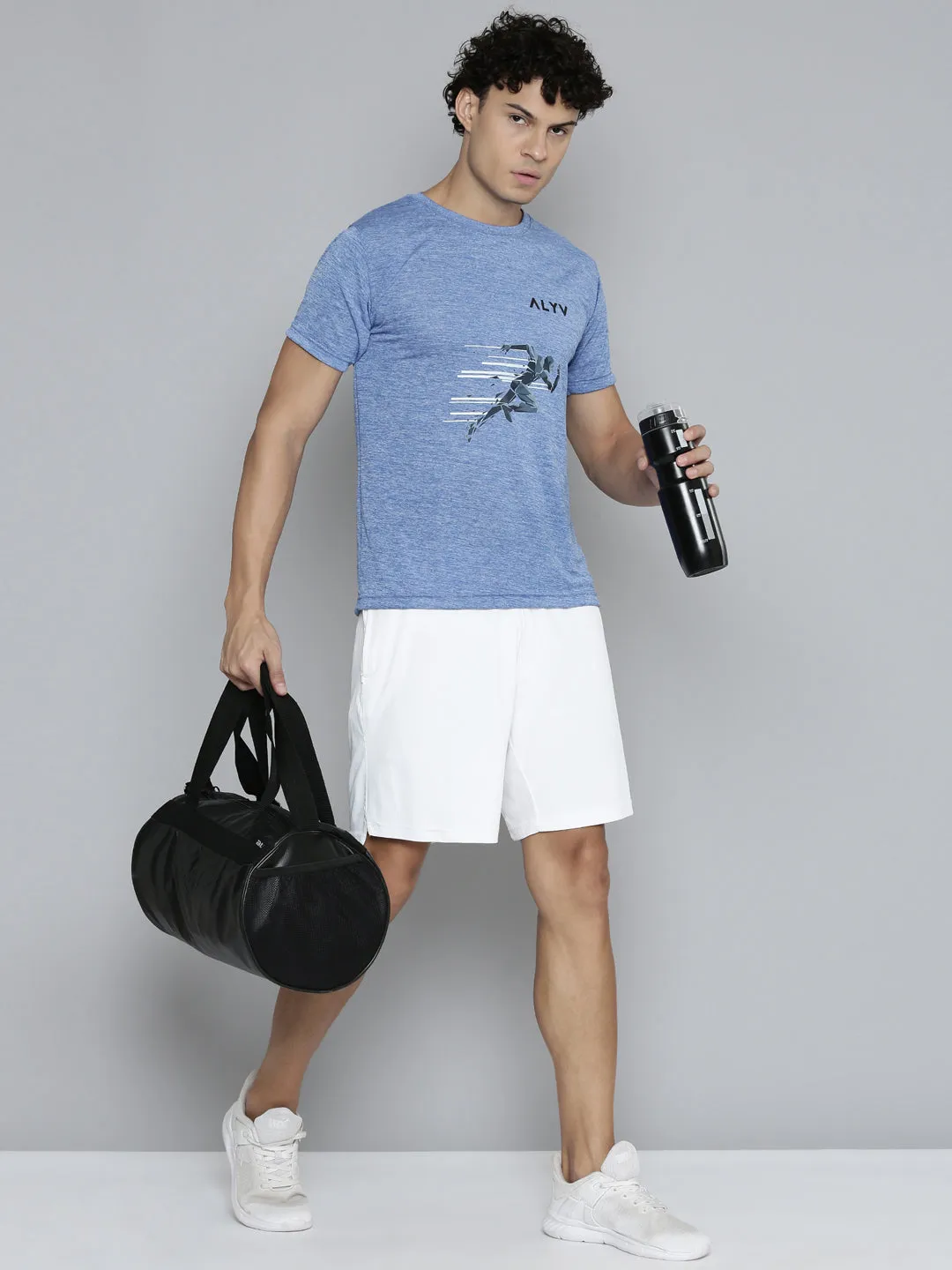 Men’s Max Performance T-shirt Dry Fit (Blue)