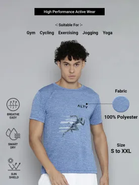 Men’s Max Performance T-shirt Dry Fit (Blue)