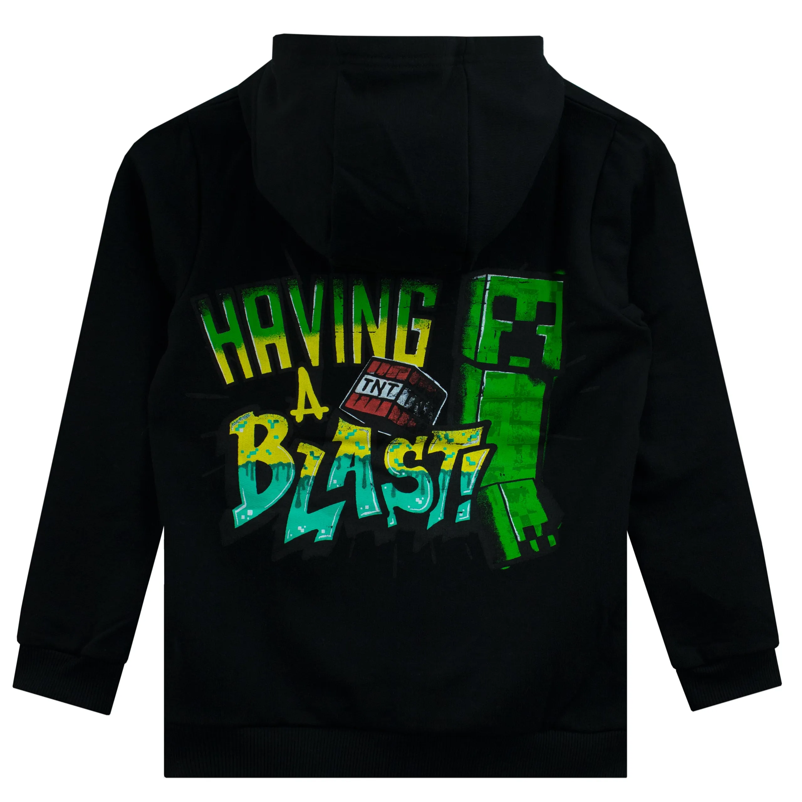 Minecraft Having A Blast Kids Pullover Hoodie