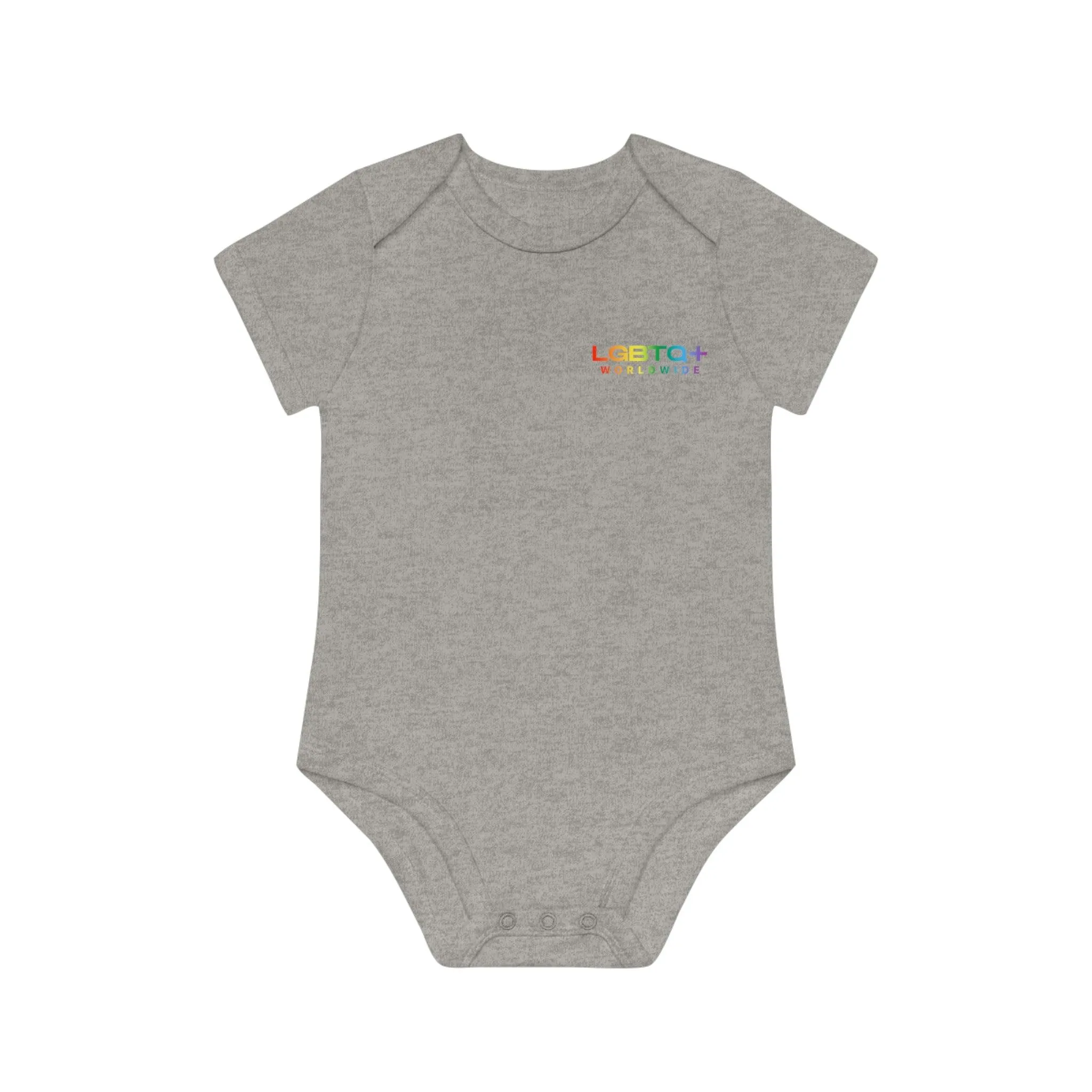 ,,MOAI" Baby Organic Short Sleeve Bodysuit