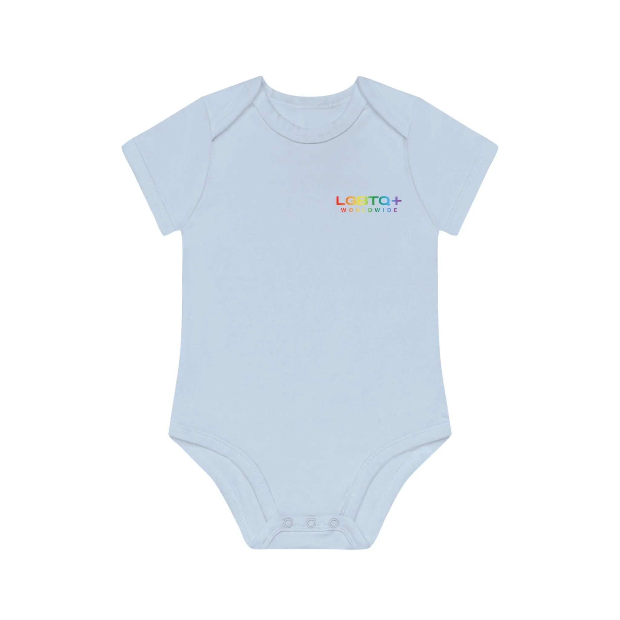 ,,MOAI" Baby Organic Short Sleeve Bodysuit