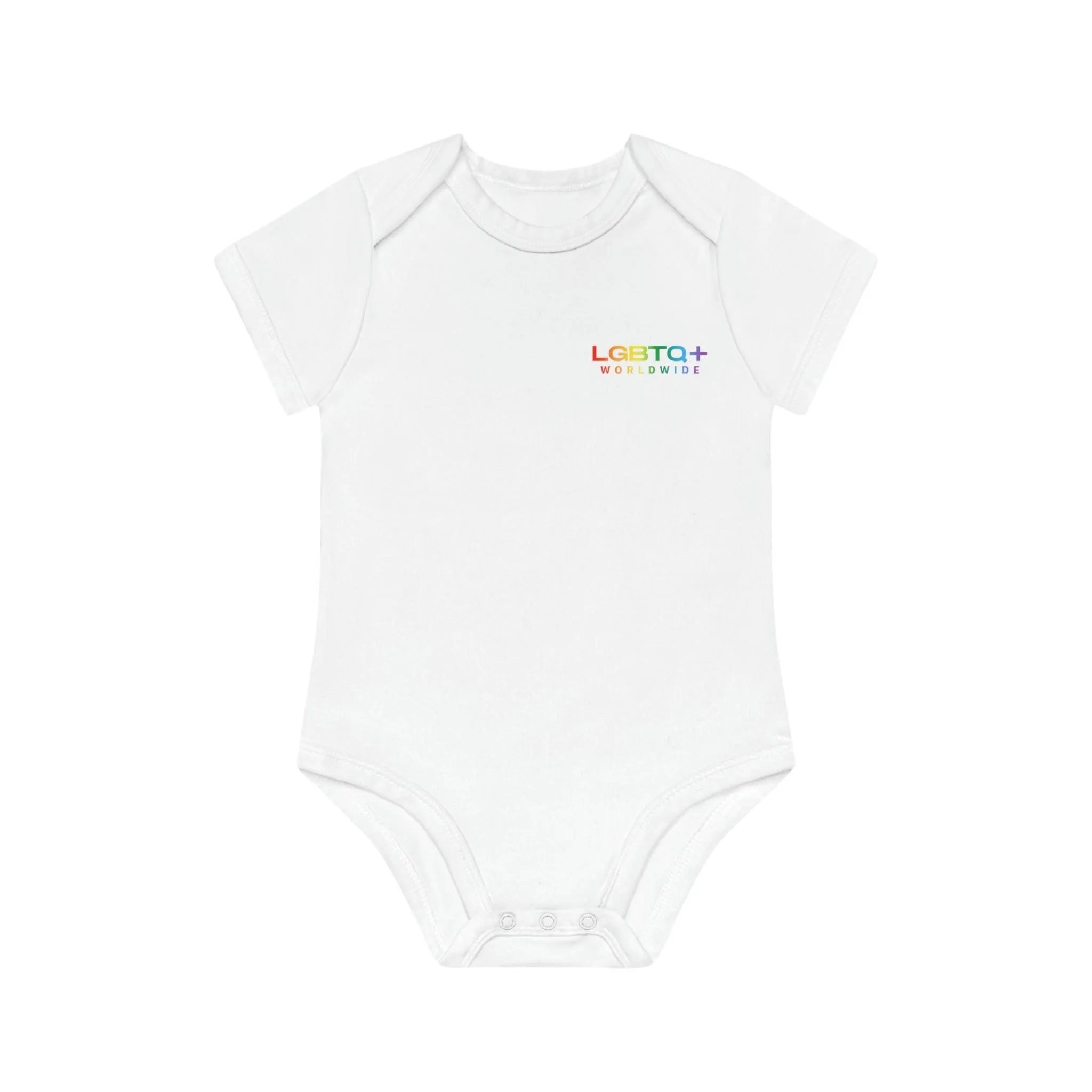 ,,MOAI" Baby Organic Short Sleeve Bodysuit