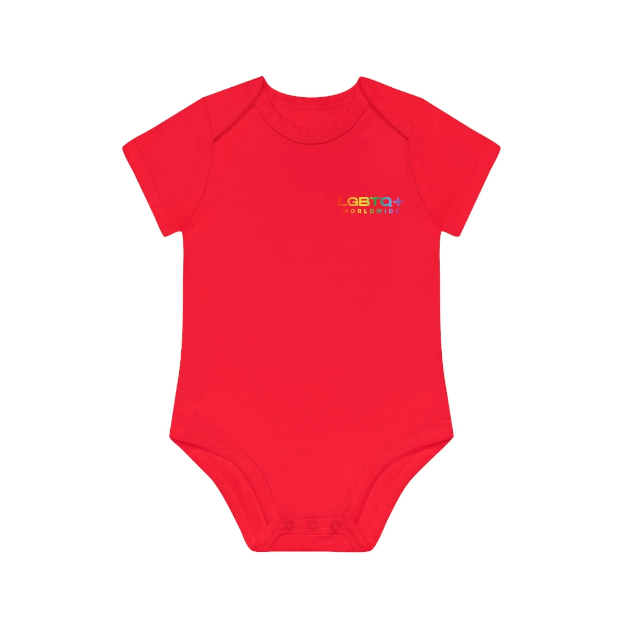 ,,MOAI" Baby Organic Short Sleeve Bodysuit