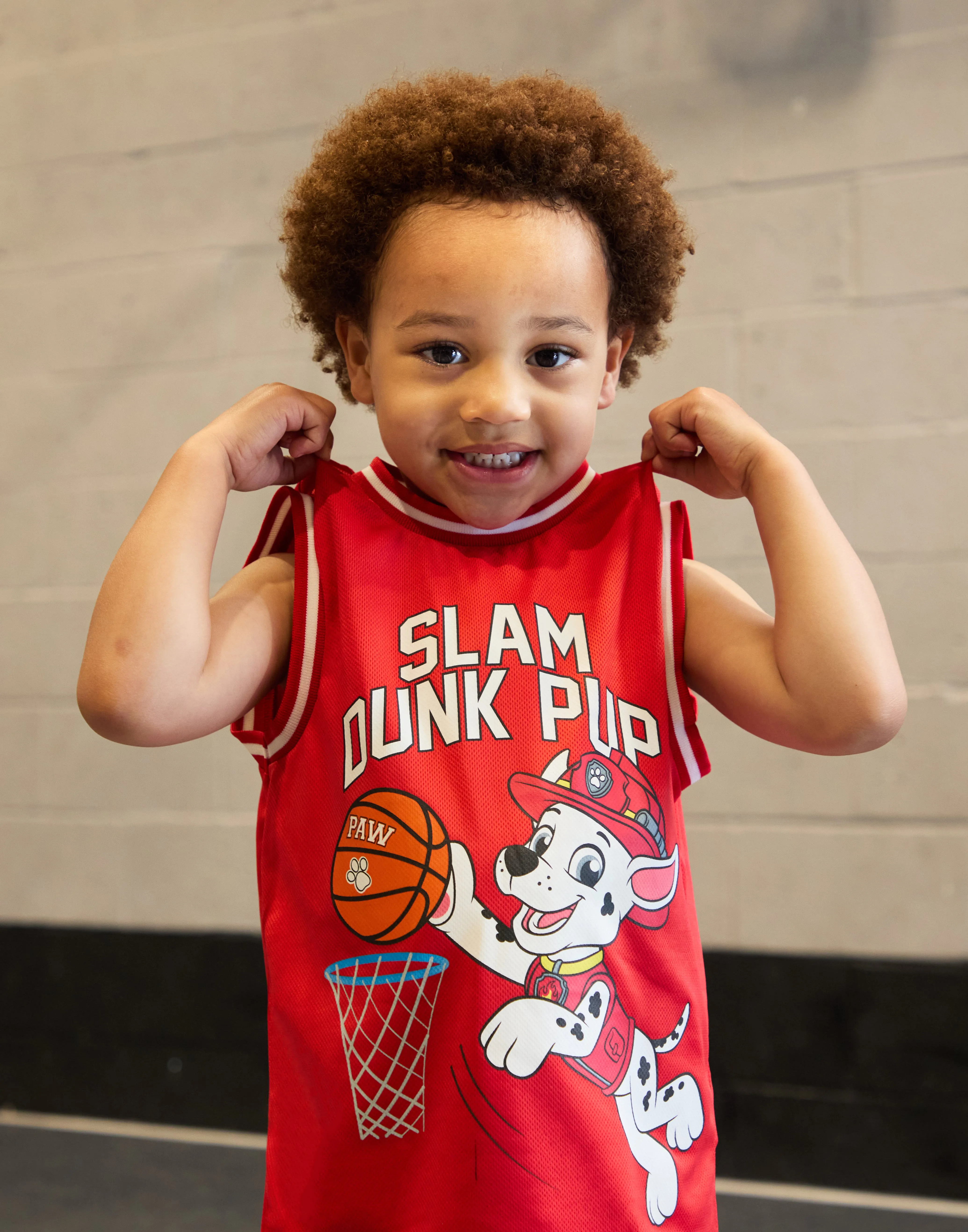 Paw Patrol Boys Marshall Basketball Jersey