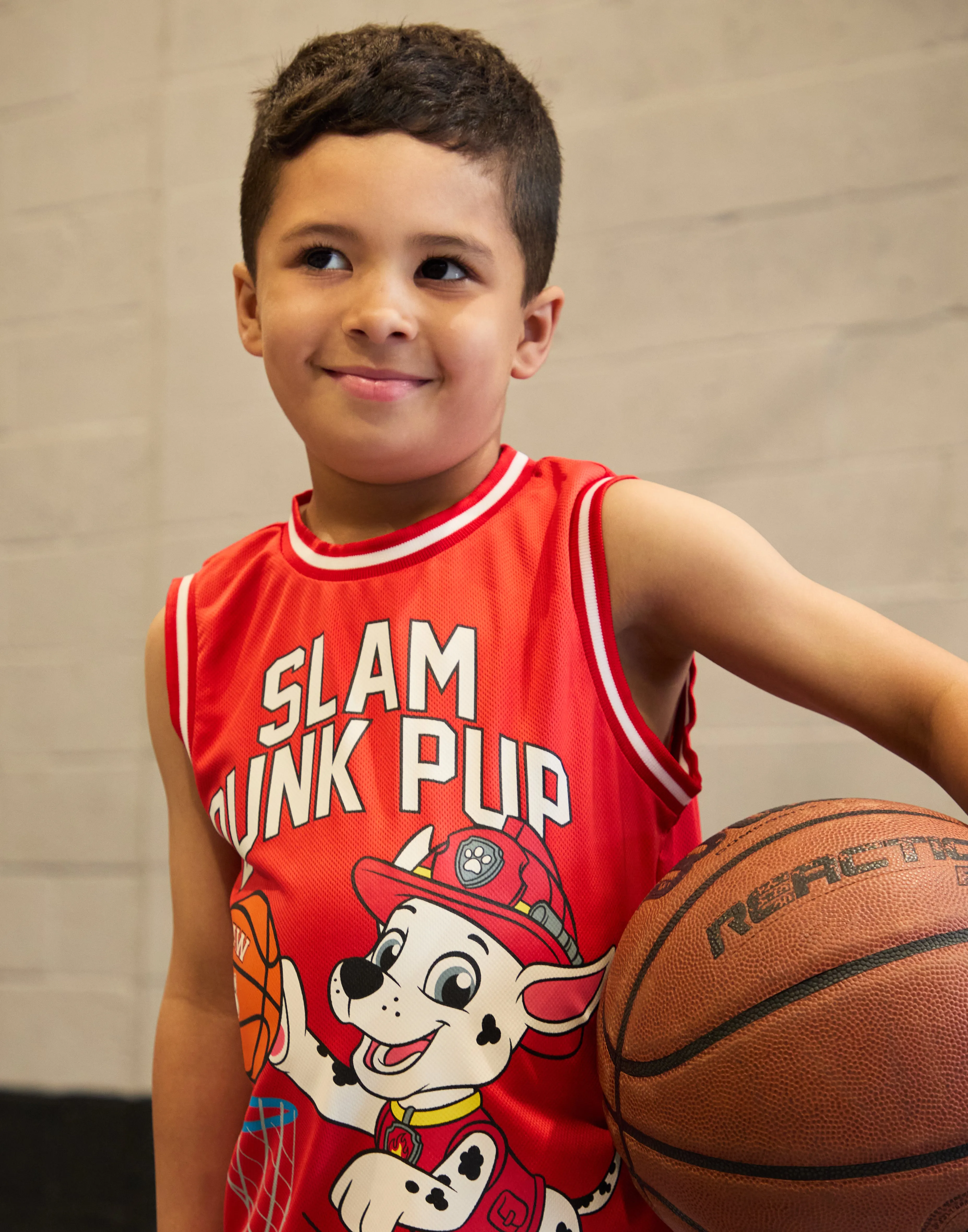 Paw Patrol Boys Marshall Basketball Jersey