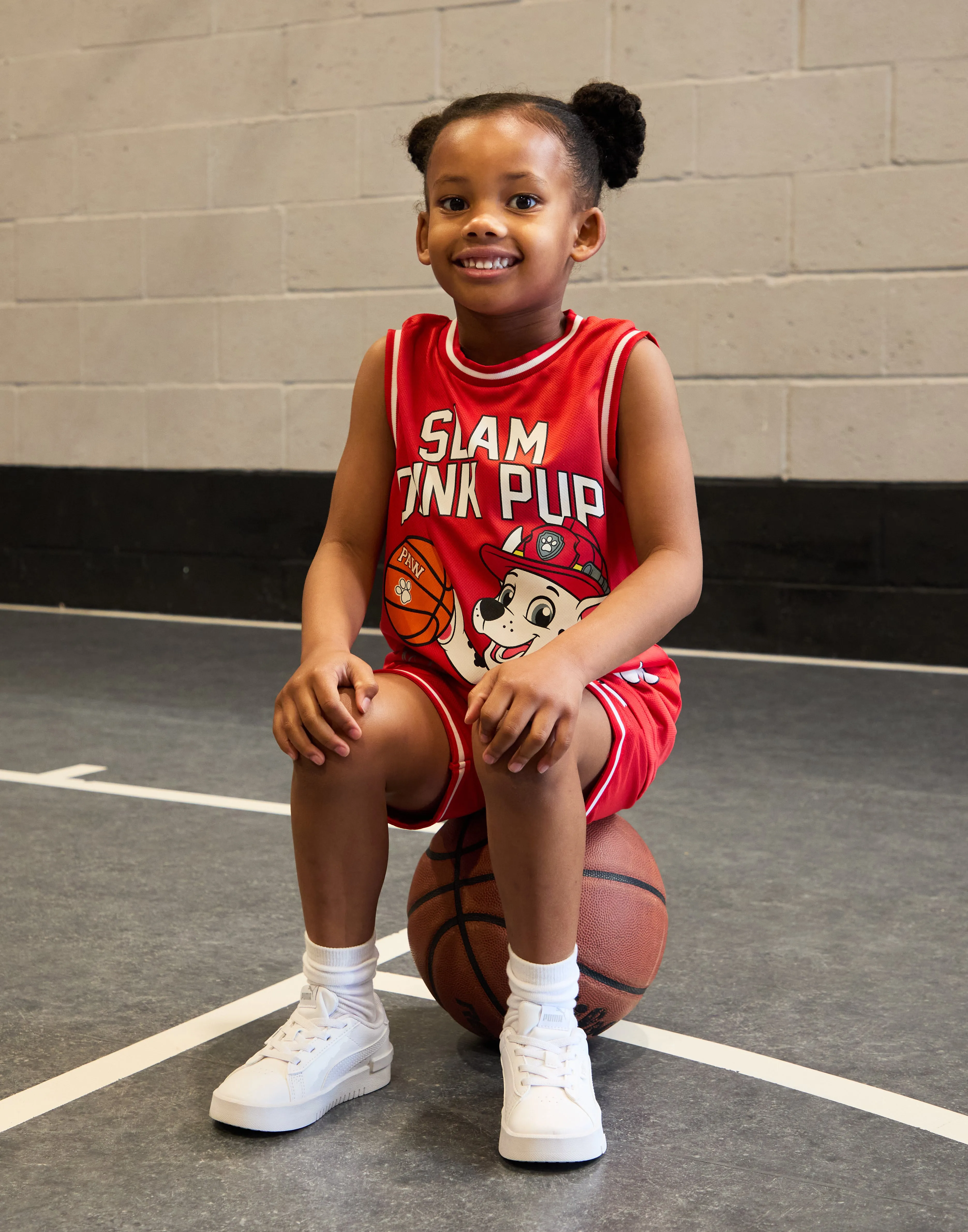 Paw Patrol Boys Marshall Basketball Jersey