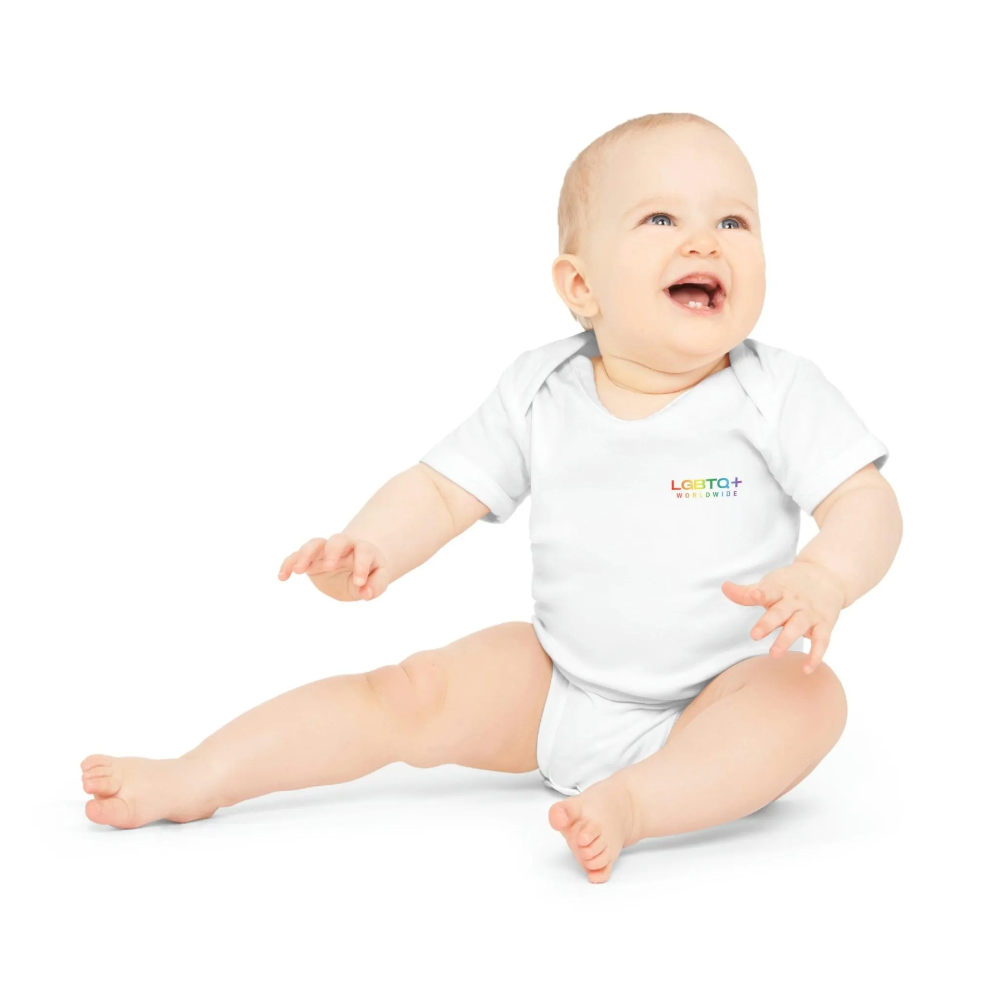 ,,PHARAOH" Baby Organic Short Sleeve Bodysuit