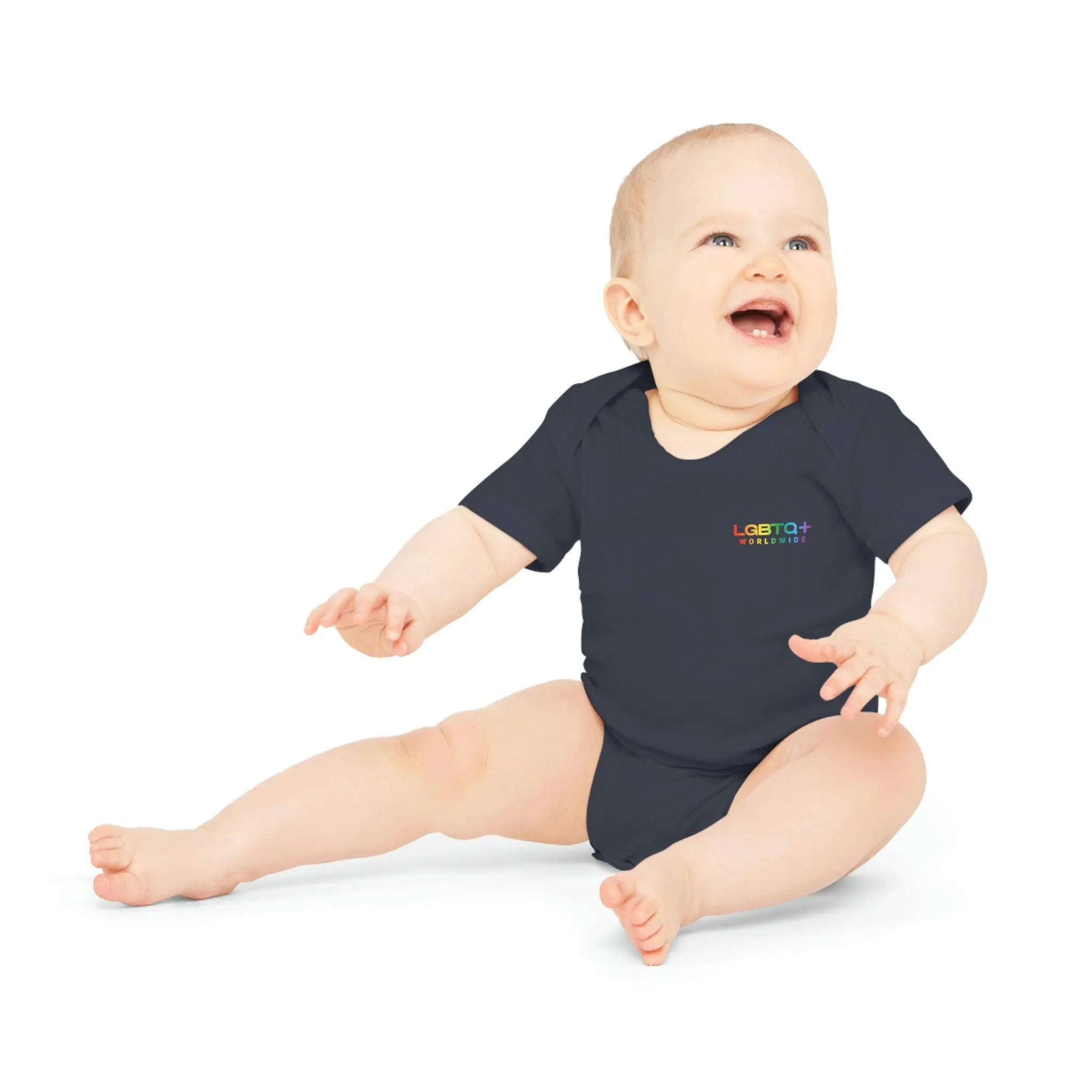 ,,PHARAOH" Baby Organic Short Sleeve Bodysuit