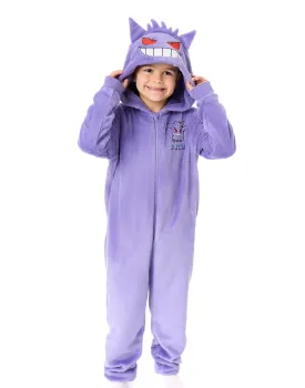 Pokemon Gengar Boys Purple Onesie