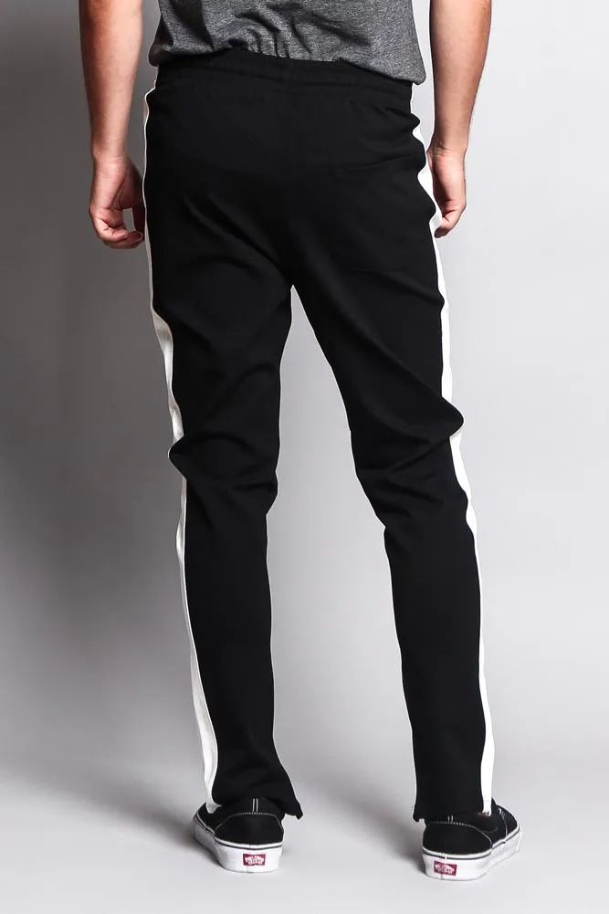 Premium Stretch Slim Fit Striped Track Pants