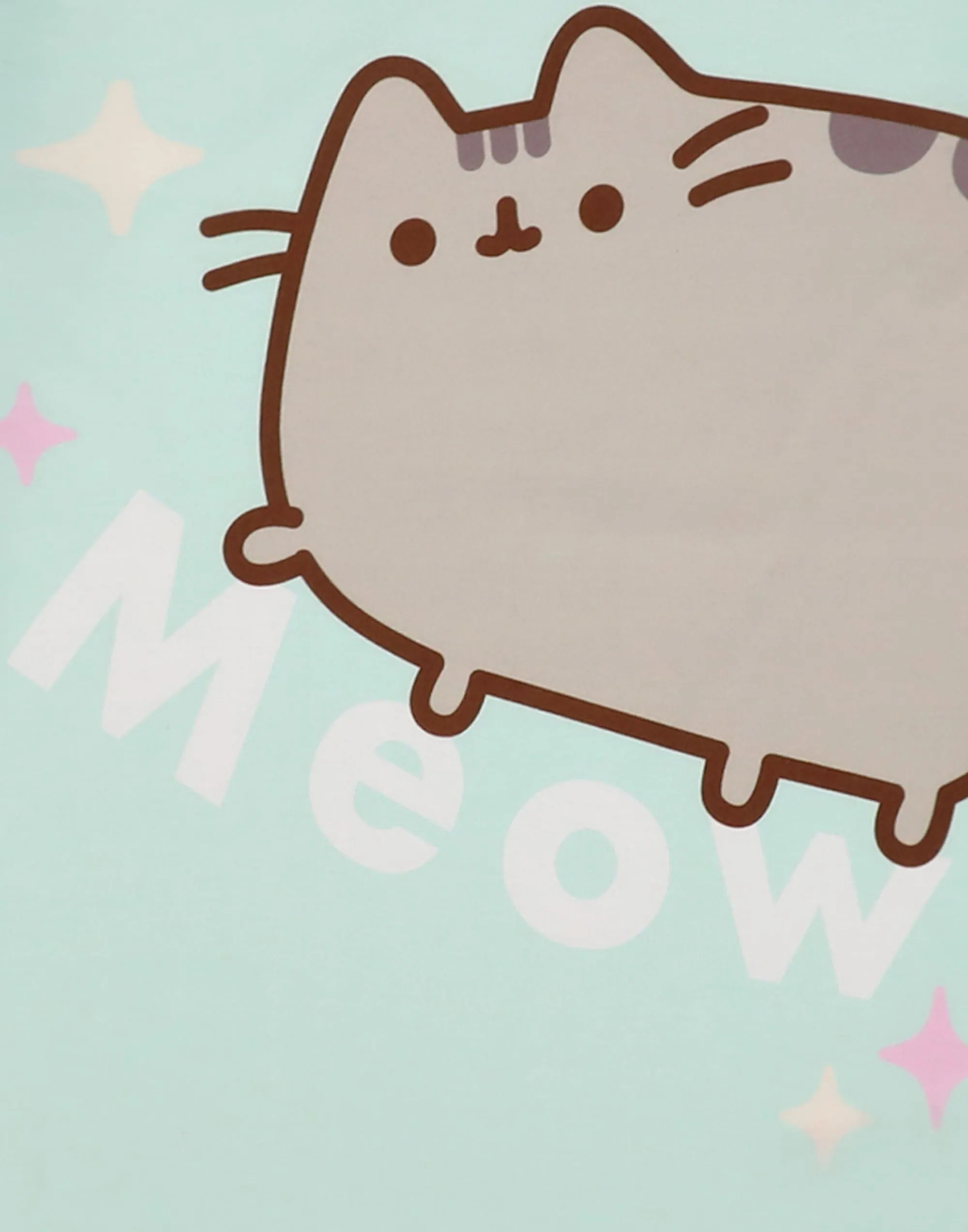 Pusheen Girls Green Pyjama Set