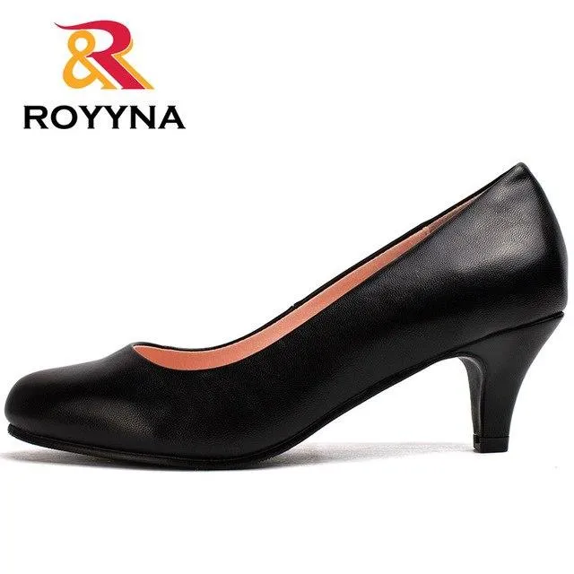 "New Sexy Round Toe, Kitten Heel Soft Women Pump Shoes, Comfortable, Formal, Official, Zapatos, Mujer"