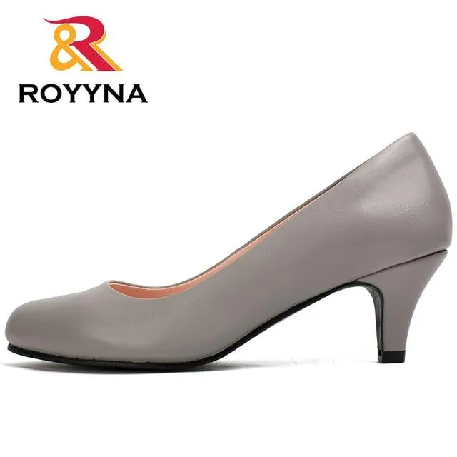 "New Sexy Round Toe, Kitten Heel Soft Women Pump Shoes, Comfortable, Formal, Official, Zapatos, Mujer"