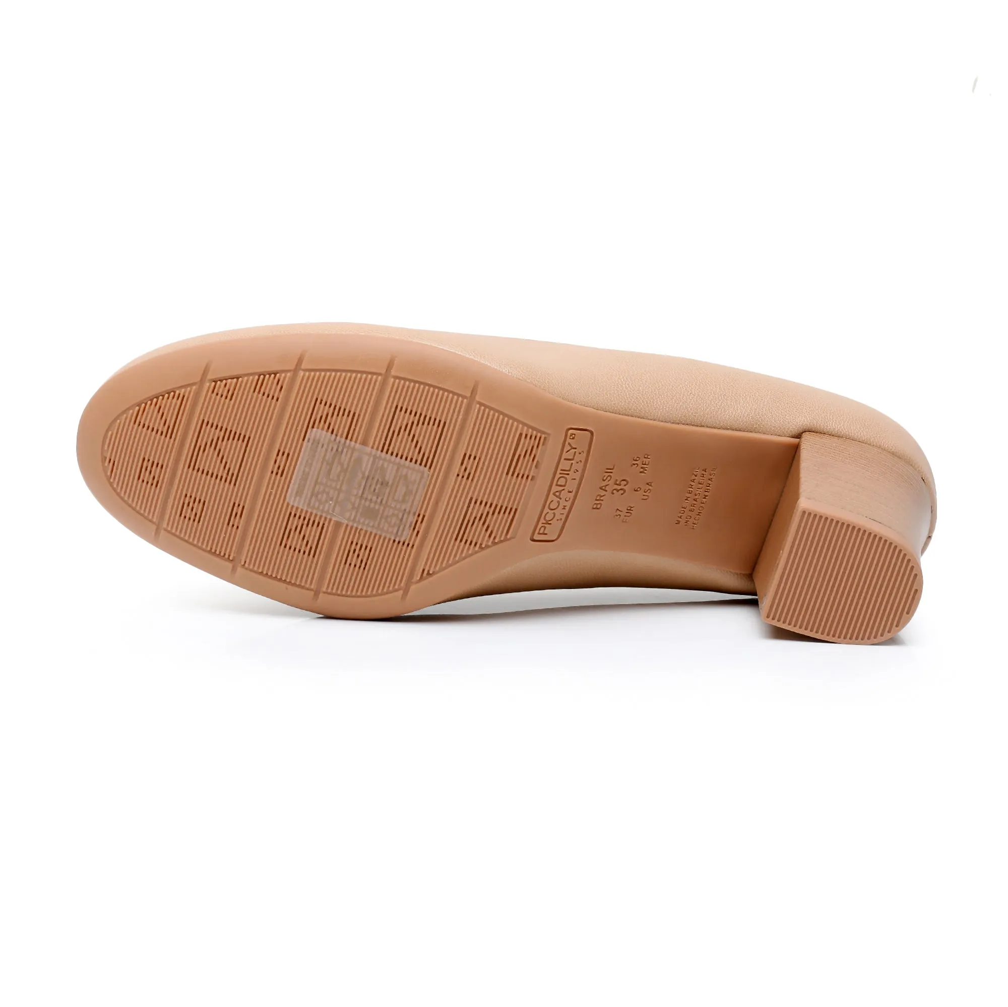 Sandra Nude Nappa Pumps for Women (110.072)