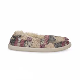 Sanuk Shorty Tx Chill Natural Multi Blanket Shoes