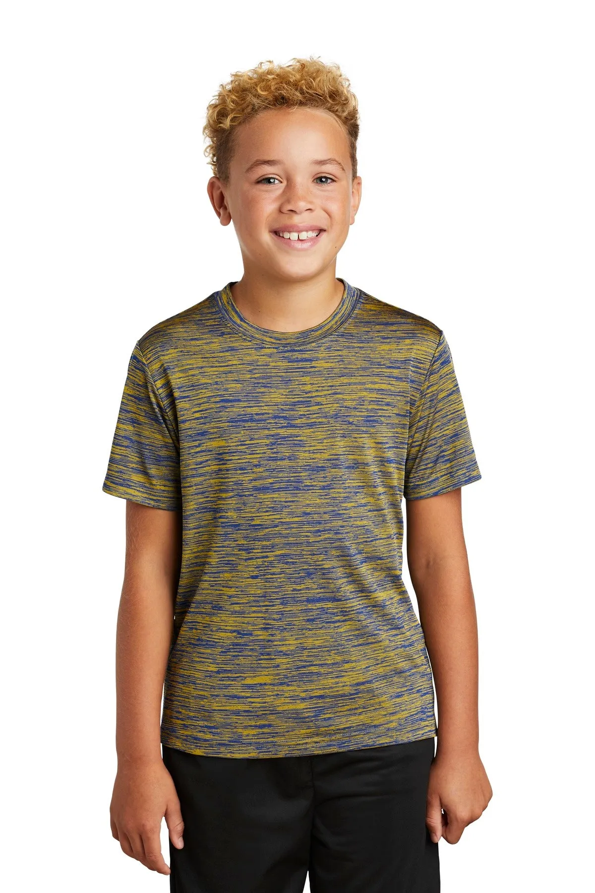 Sport-Tek® Youth PosiCharge® Electric Heather Tee. YST390