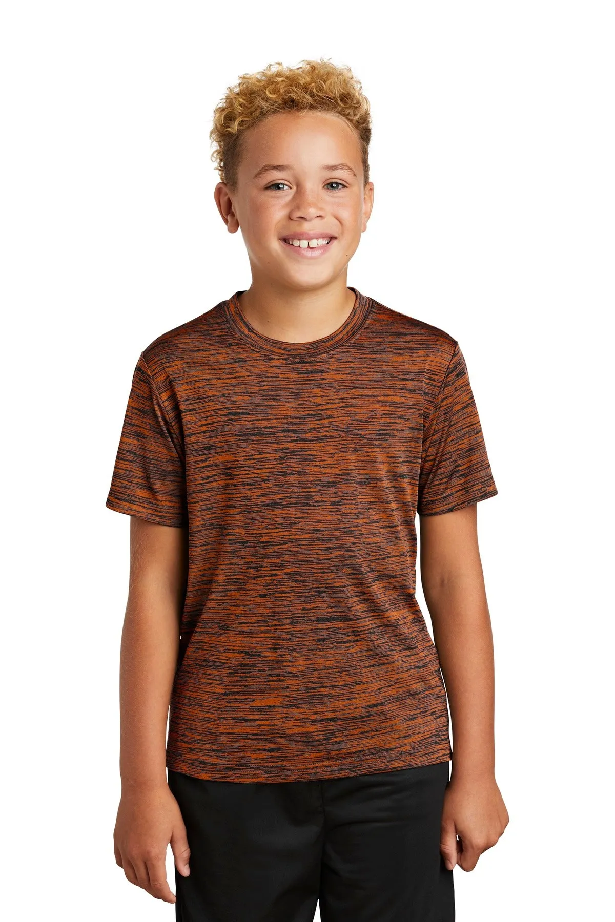 Sport-Tek® Youth PosiCharge® Electric Heather Tee. YST390