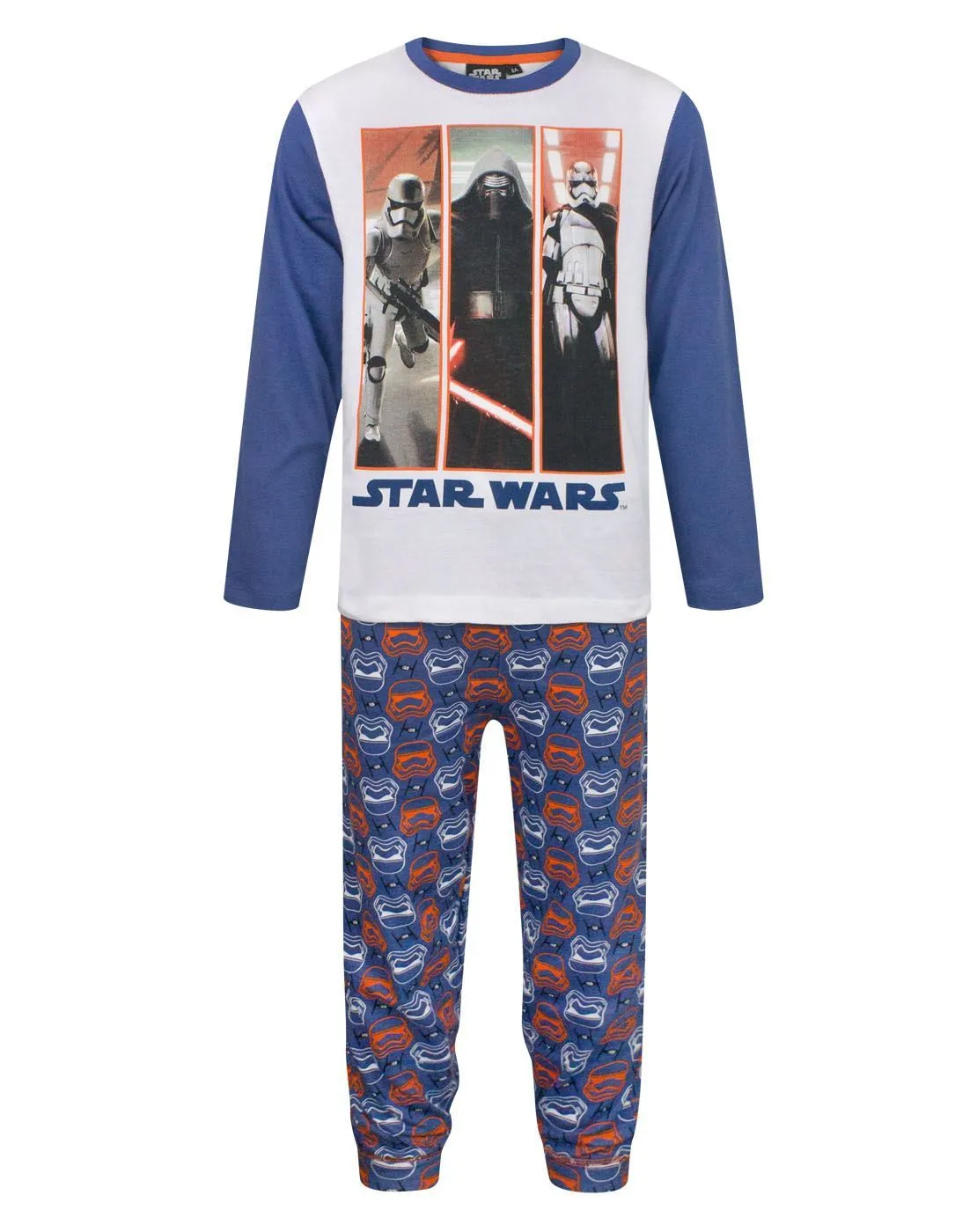 Star Wars Boys Blue Short Sleeve Short Leg Pyjama Set