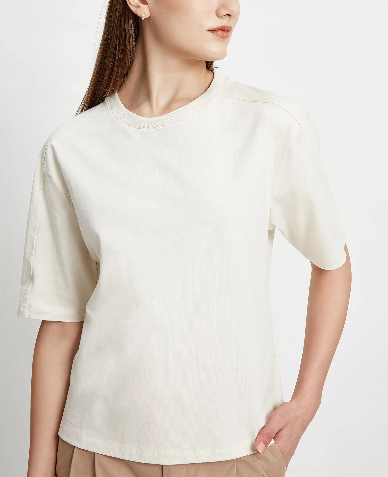 Supima Half-sleeve Tee