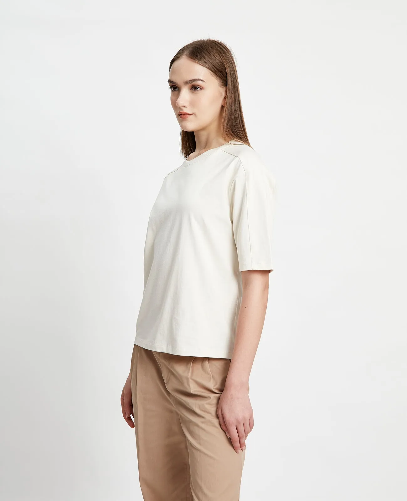 Supima Half-sleeve Tee