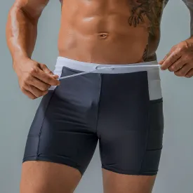 Swimwear Swim Pants Solid Stretch swimming  Man