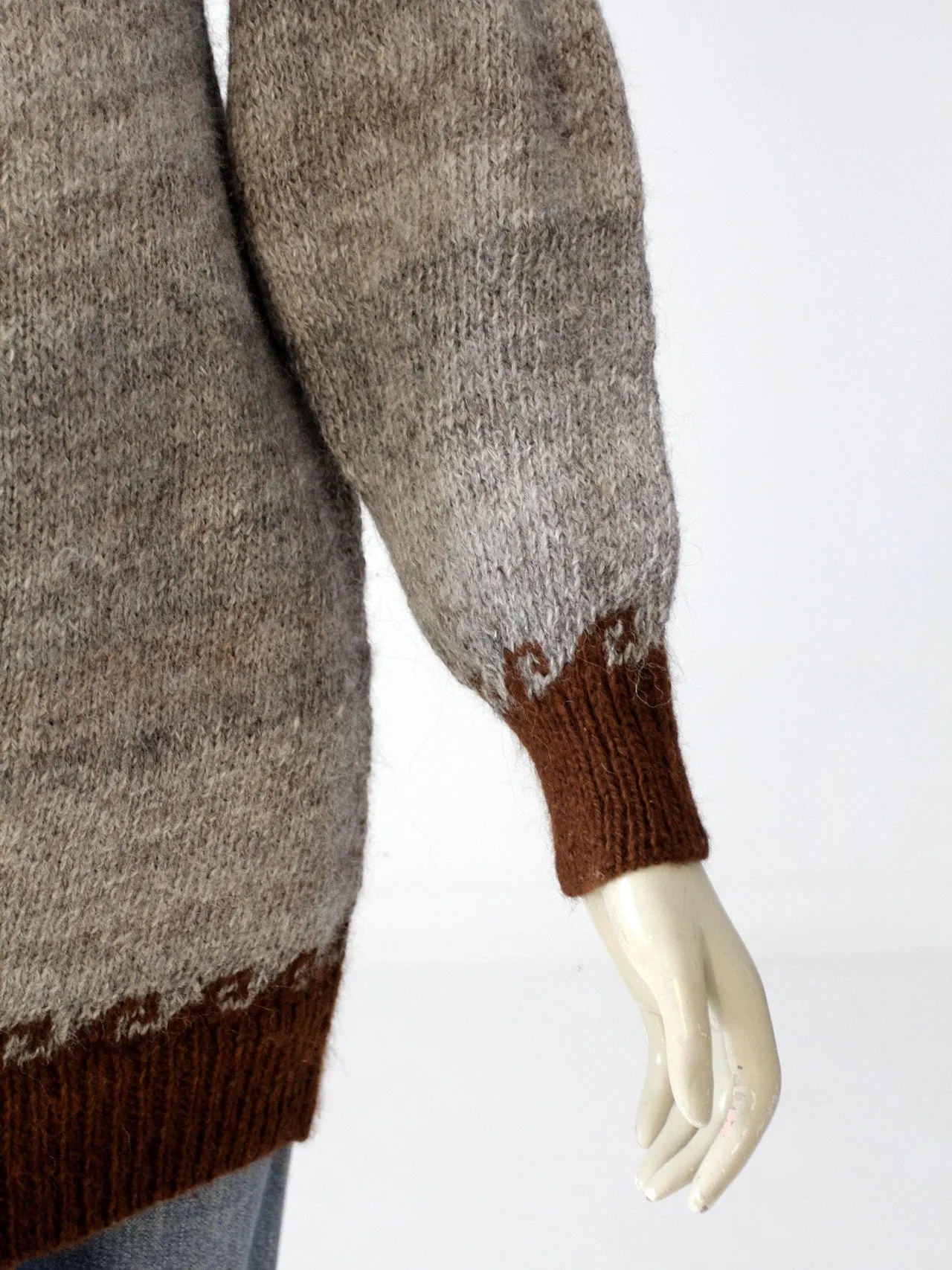 vintage alpaca sweater