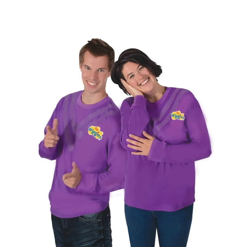 Wiggles Adult Costume Top - Purple