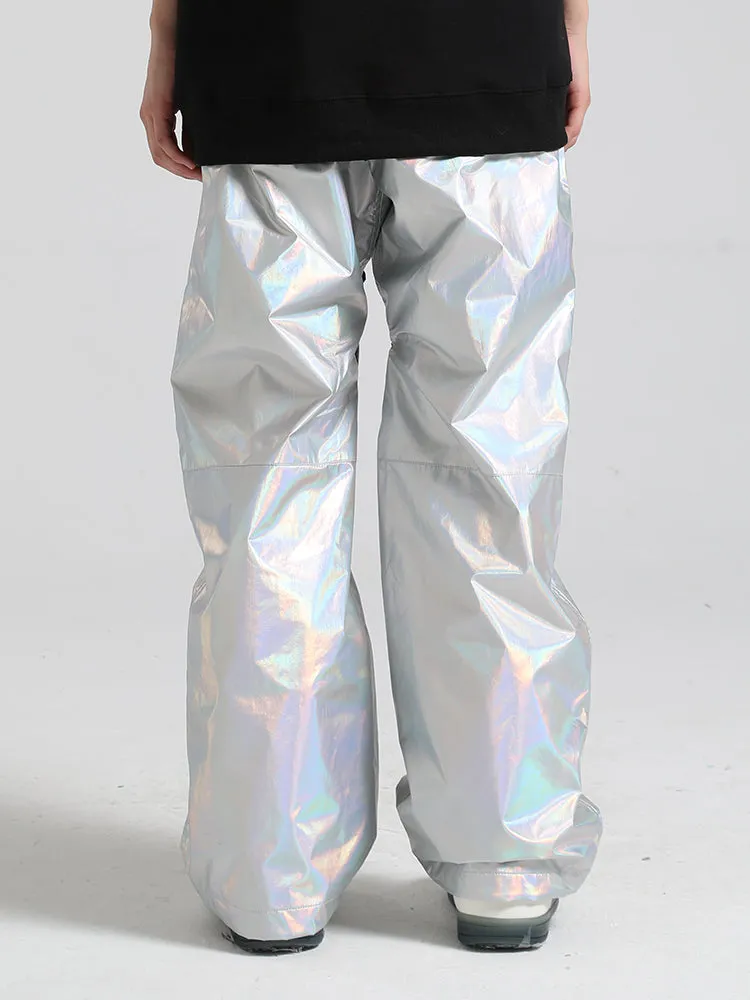 Women's Black Dazzling Ski Pants