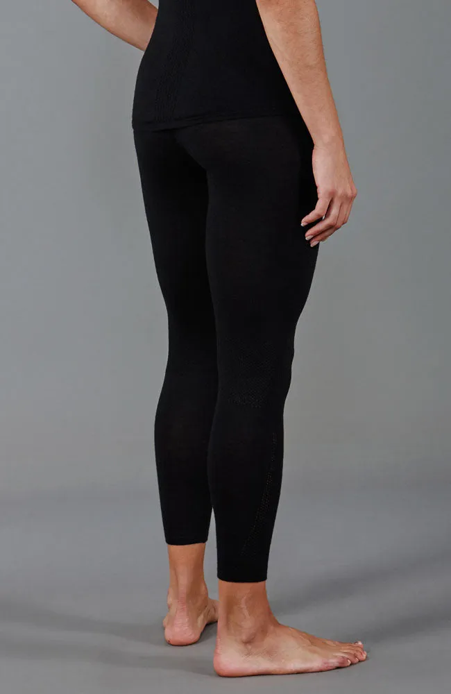 Womens Midweight Merino Activewear Thermal Leggings