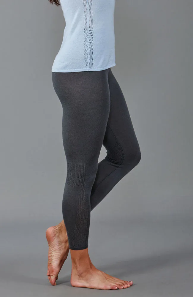 Womens Midweight Merino Activewear Thermal Leggings