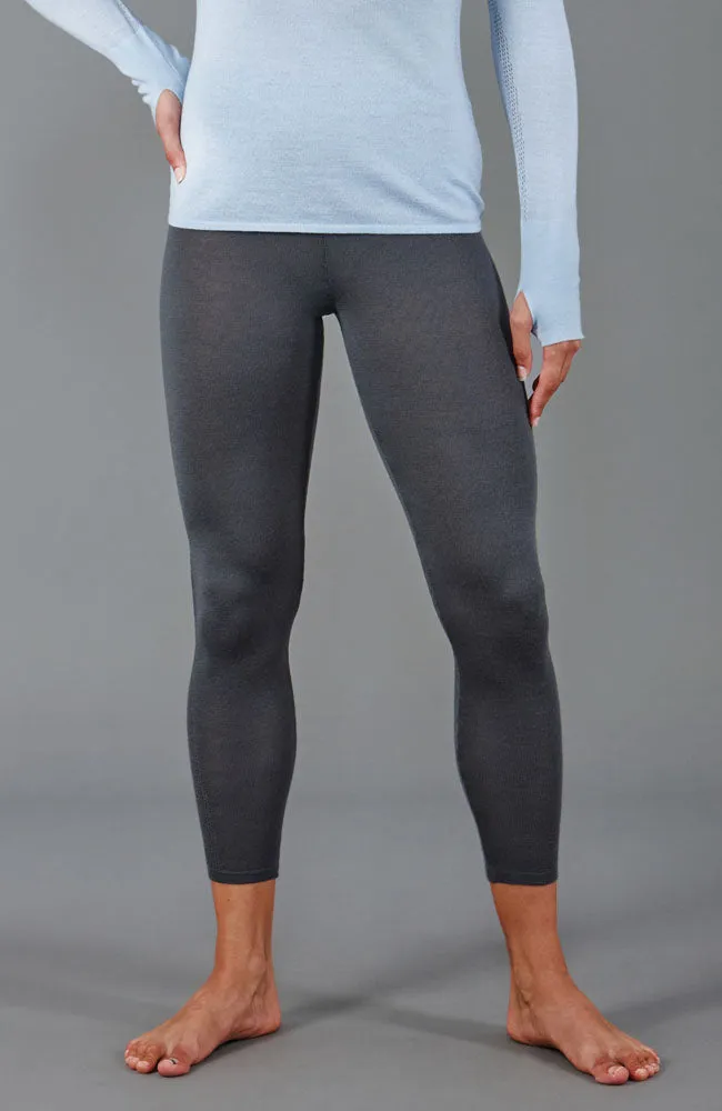 Womens Midweight Merino Activewear Thermal Leggings