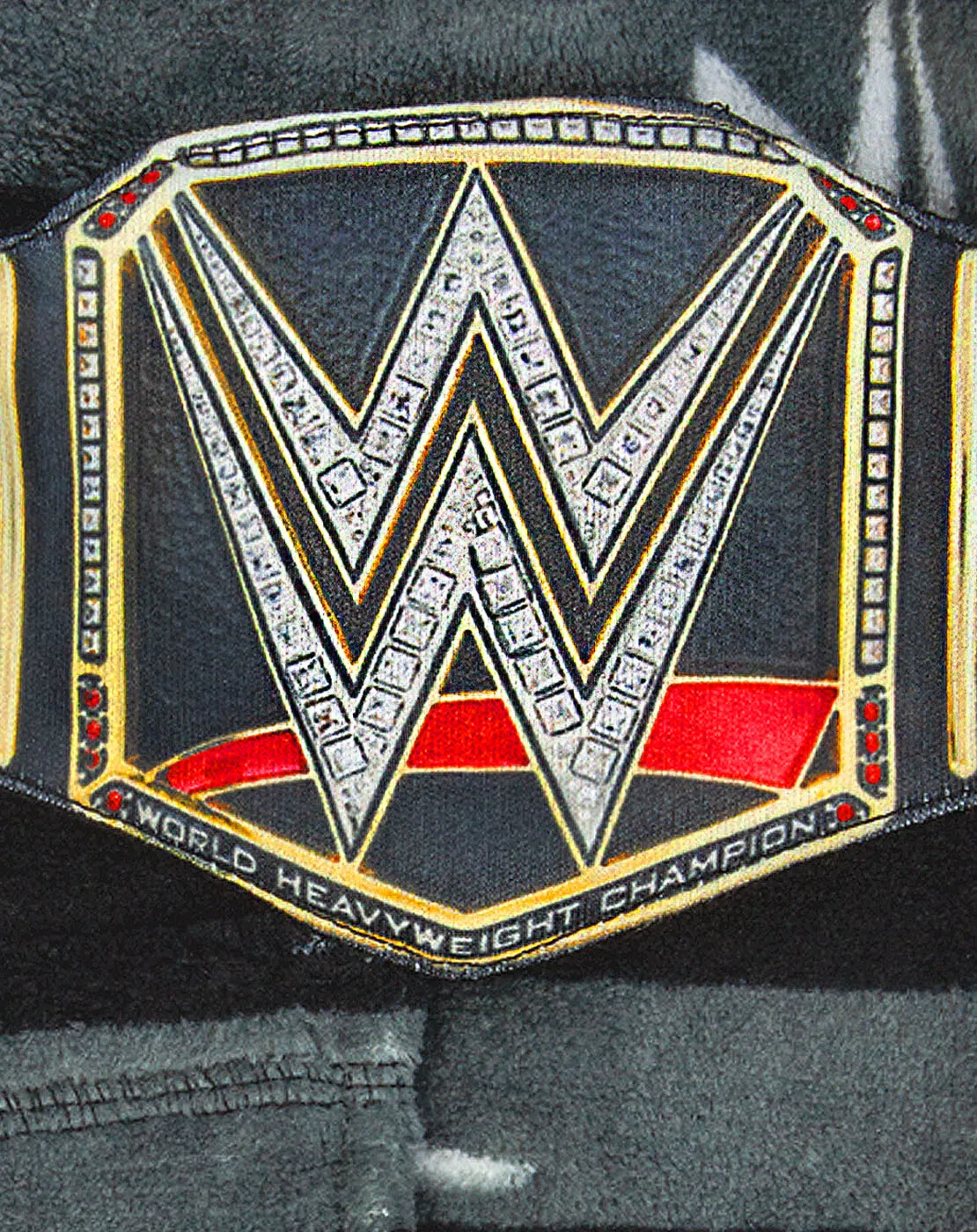 WWE Dressing Gown for Boys Bathrobe Wrestling Championship Title Belt