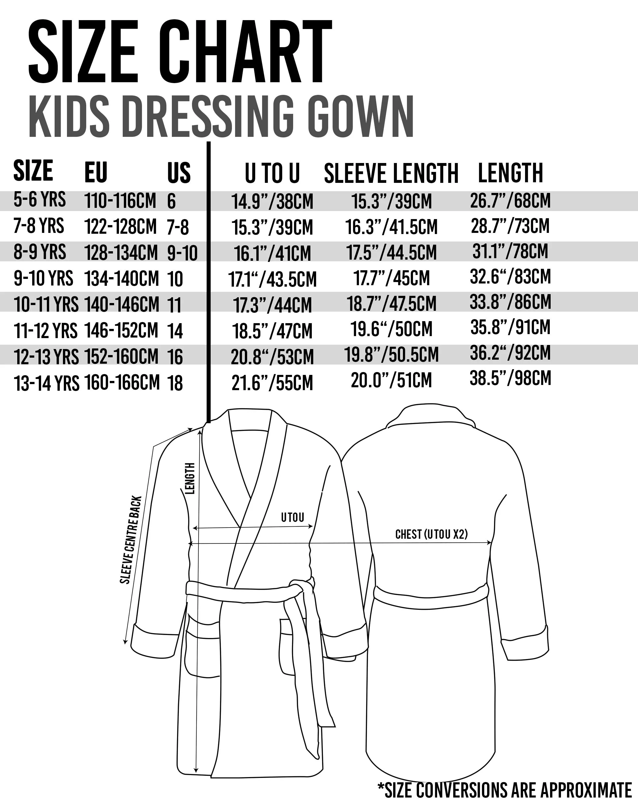 WWE Dressing Gown for Boys Bathrobe Wrestling Championship Title Belt